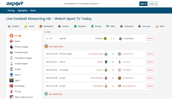 Apps for EPL Live Stream