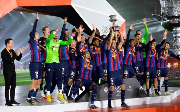Barcelona wins Spanish Super Cups
