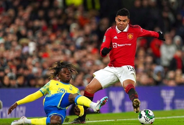 Man Utd not appeal, Casemiro's three-match suspension